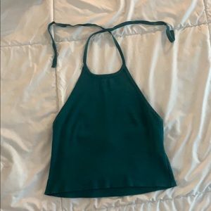 Halter crop top